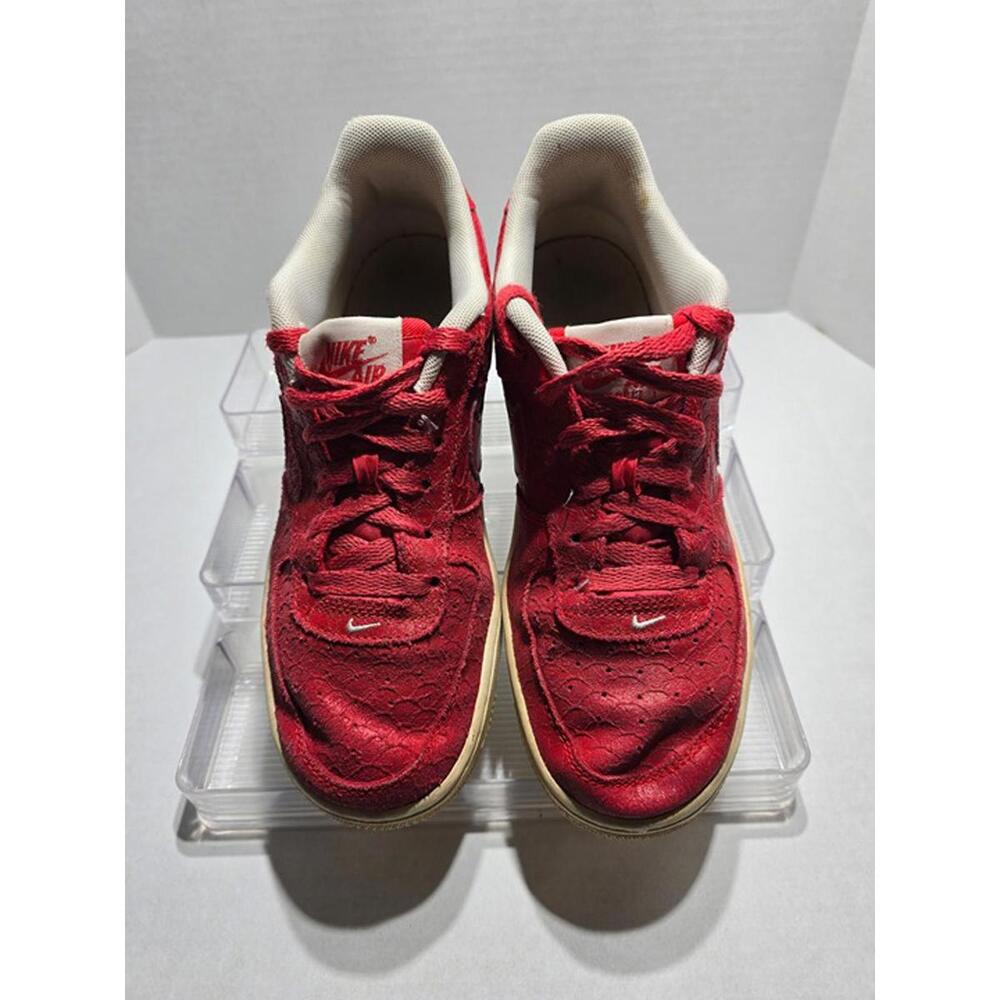 2016 Nike: Air Force 1: LV8 GS: 820438-600: Youth 5.5: Red Snake Skin: Preowned